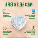 Dishwasher Pods Cascade Free & Clear - Unscented

