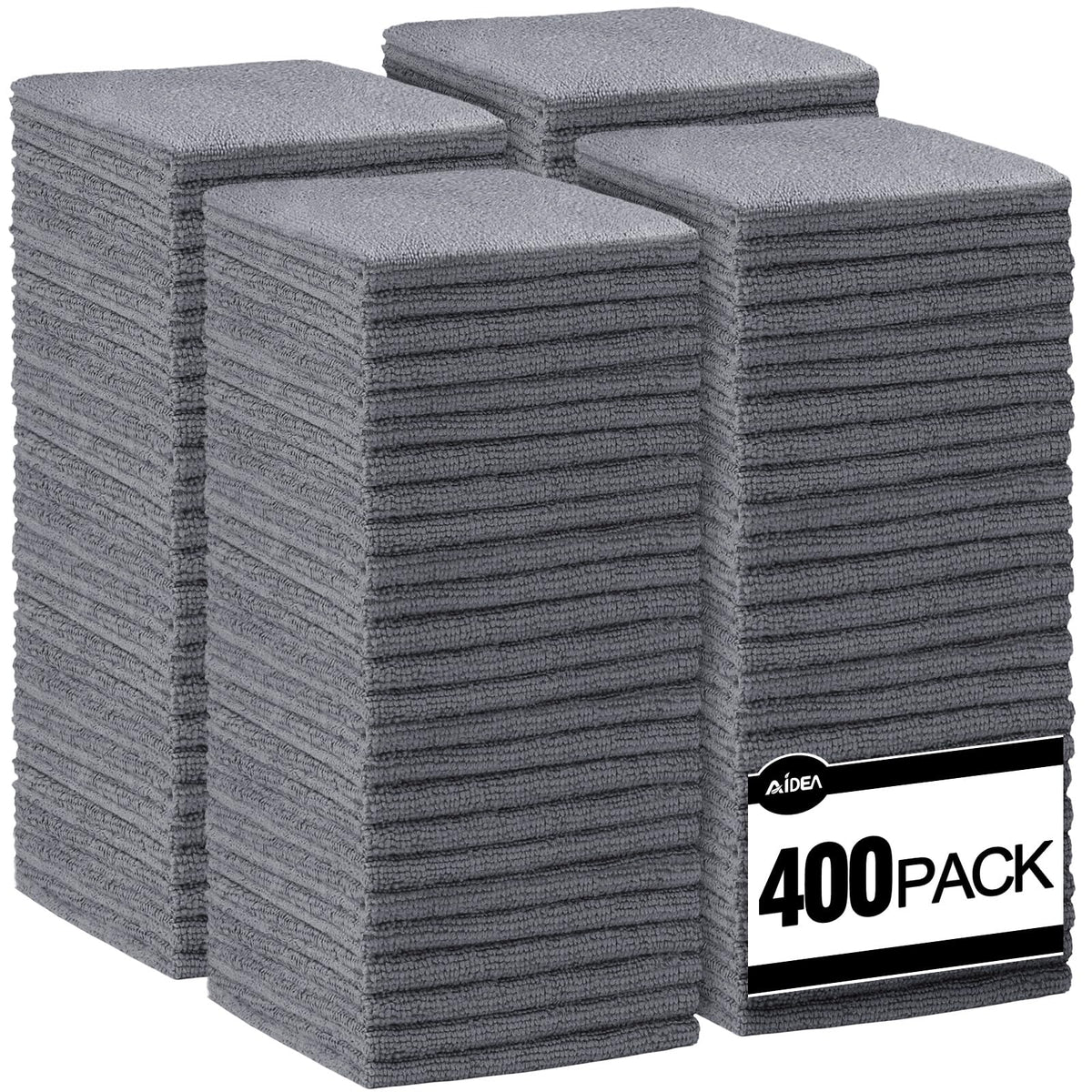 AIDEA Microfiber Cleaning Cloths – Soft, Absorbent Towels