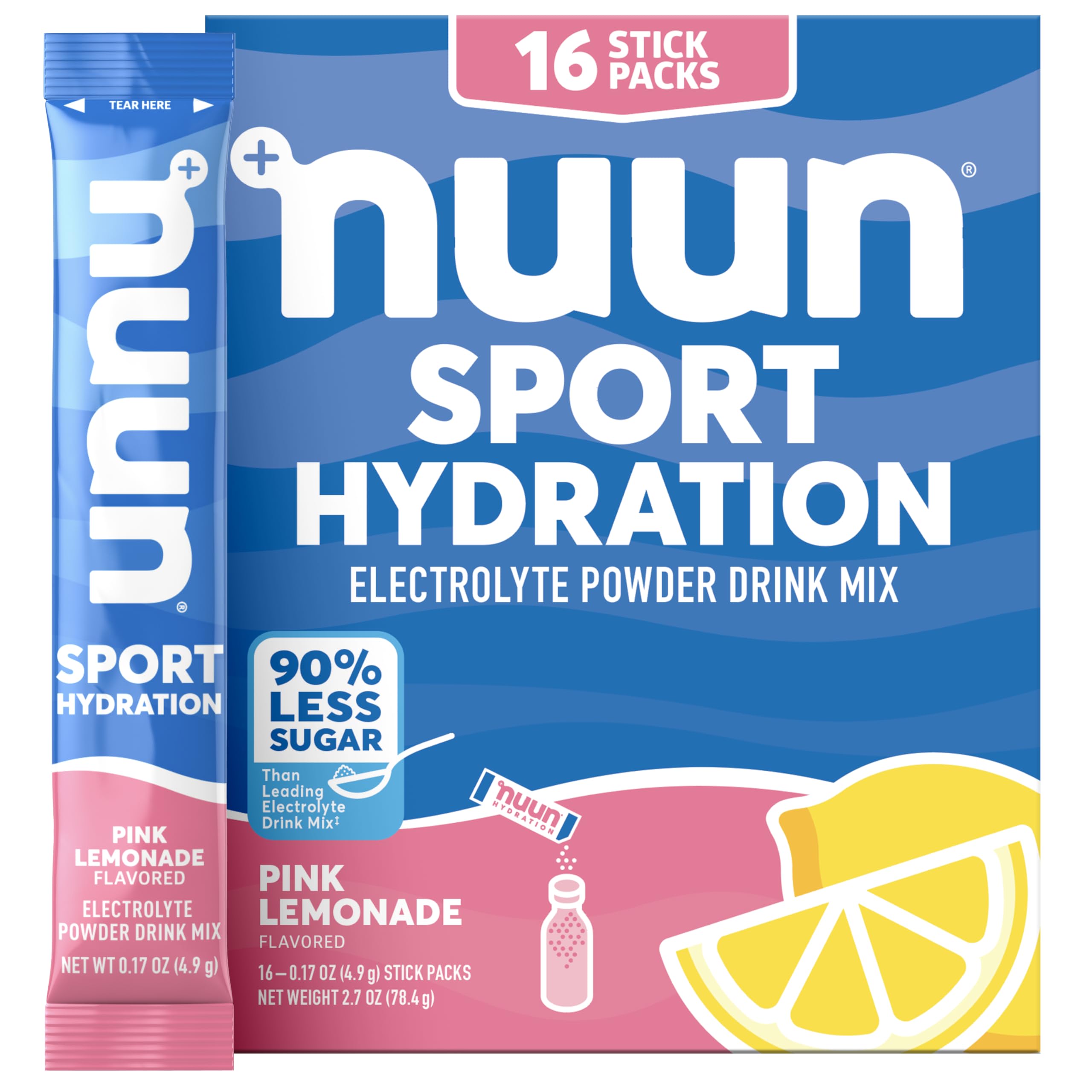 Nuun Sport Electrolyte Packets for Hydration - On the Go