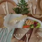 Compostable Cutlery Set - Disposable Utensils

