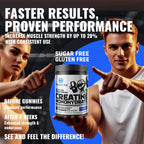 Creatine Monohydrate Gummies | Natures Aid 5g – Pre-Workout

