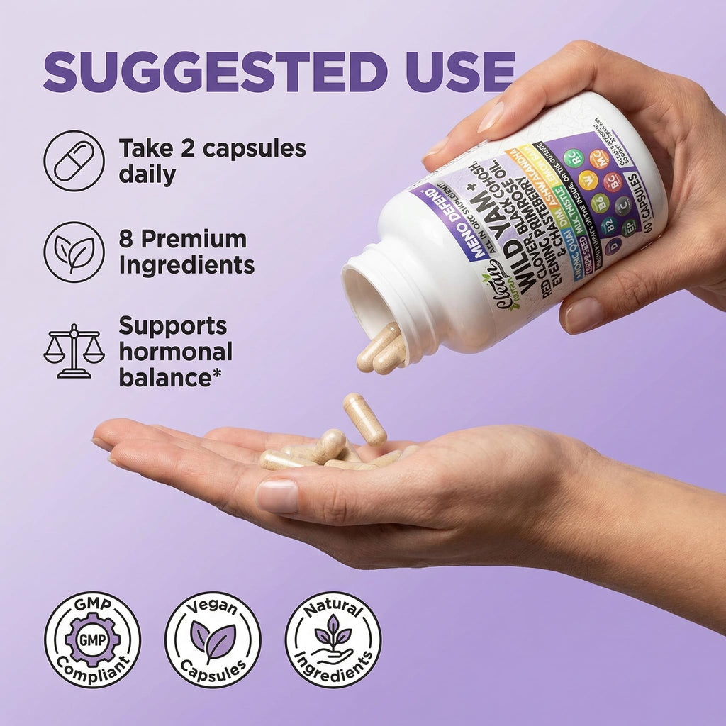 Clean Nutra Menopause Support Supplement for Women

