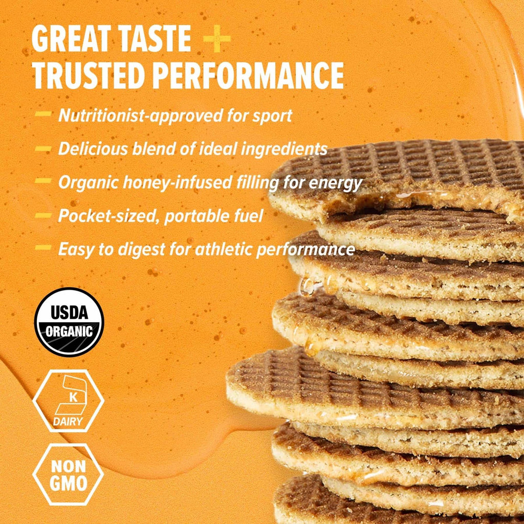 Stinger Organic Waffle Energy Snack | Portable Fuel


