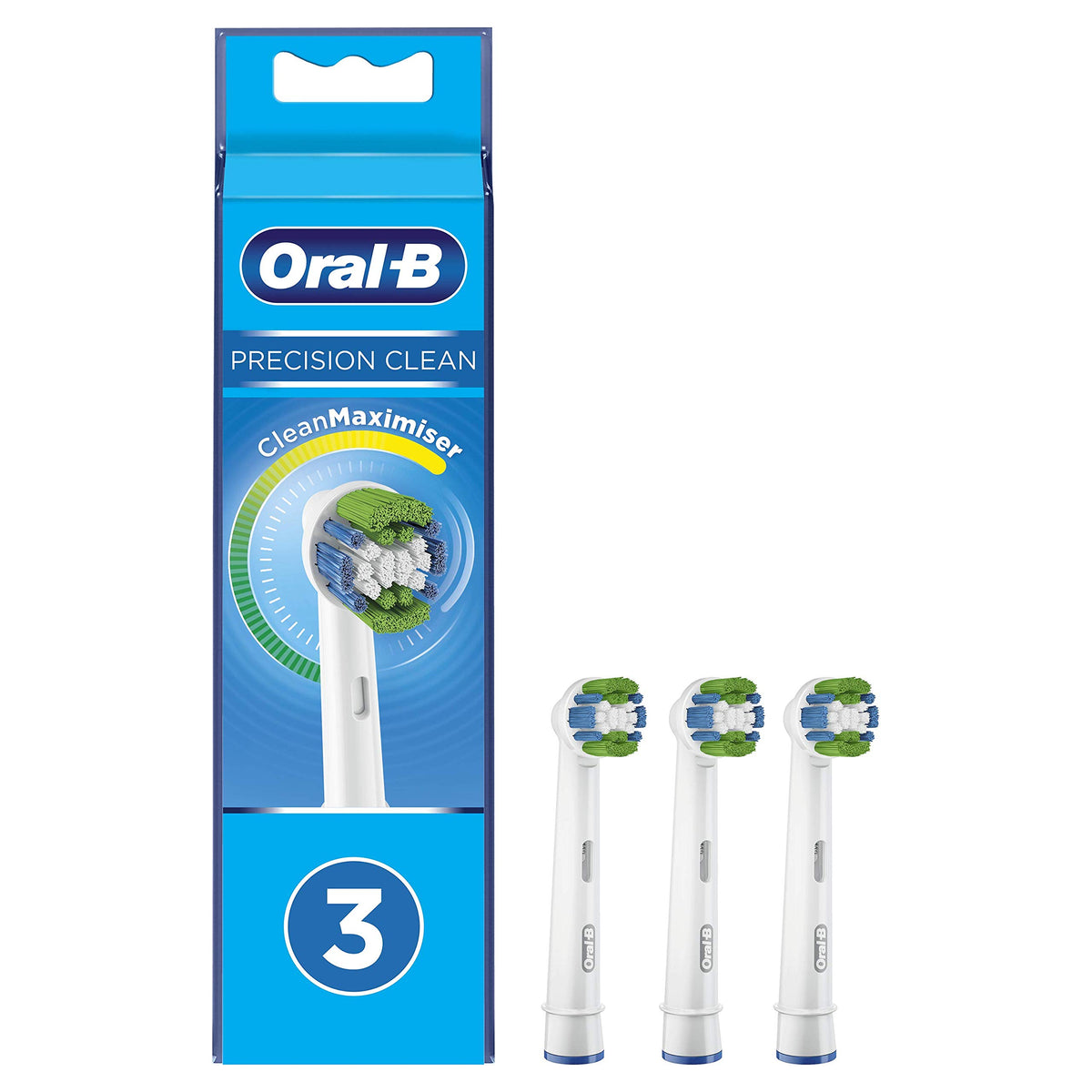Oral-B Precision Clean Brush Heads with CleanMaximiser