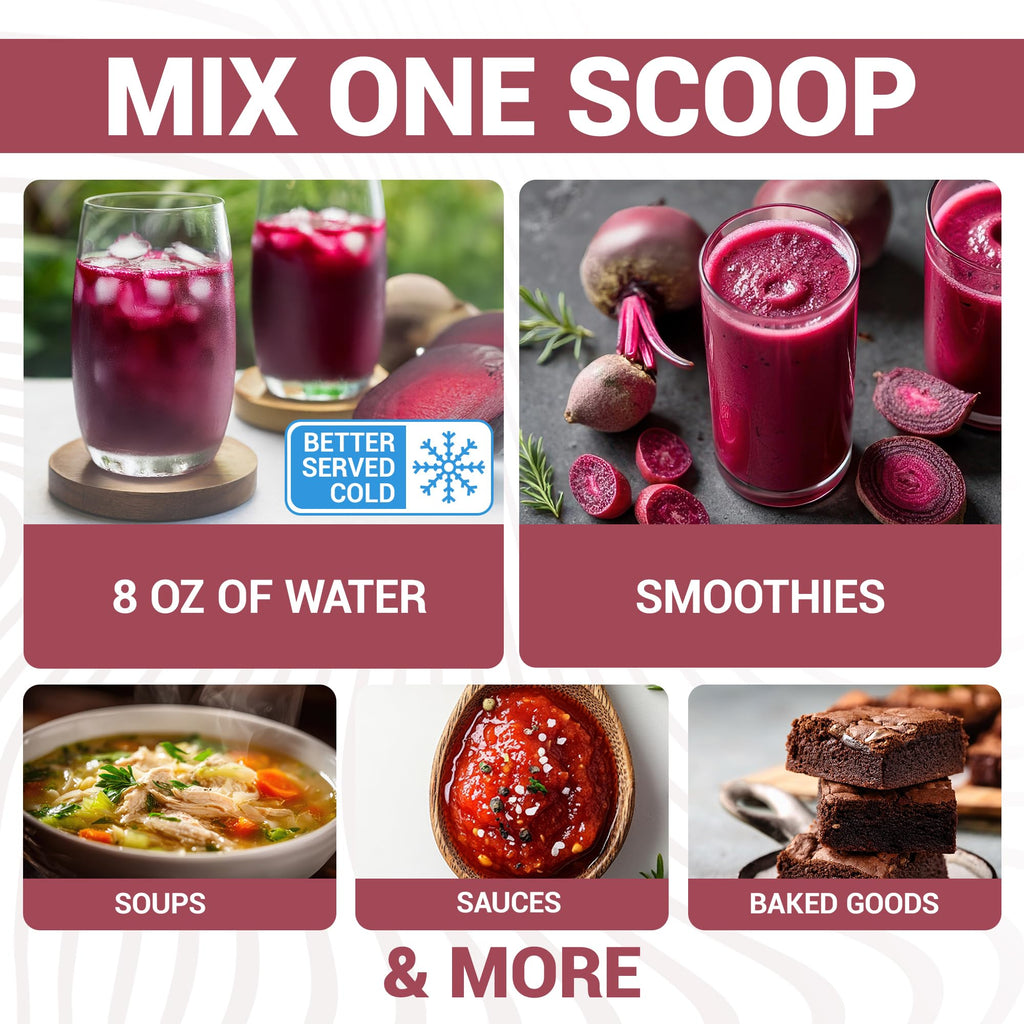 Dr. Berg Organic Beetroot Powder for Nitric Oxide

