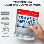 SurviveX Travel Medicine Kit - Travel Health Essentials

