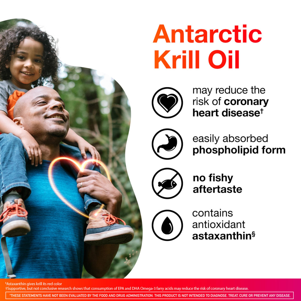 MegaRed Omega-3 Krill Oil Softgels with Astaxanthin

