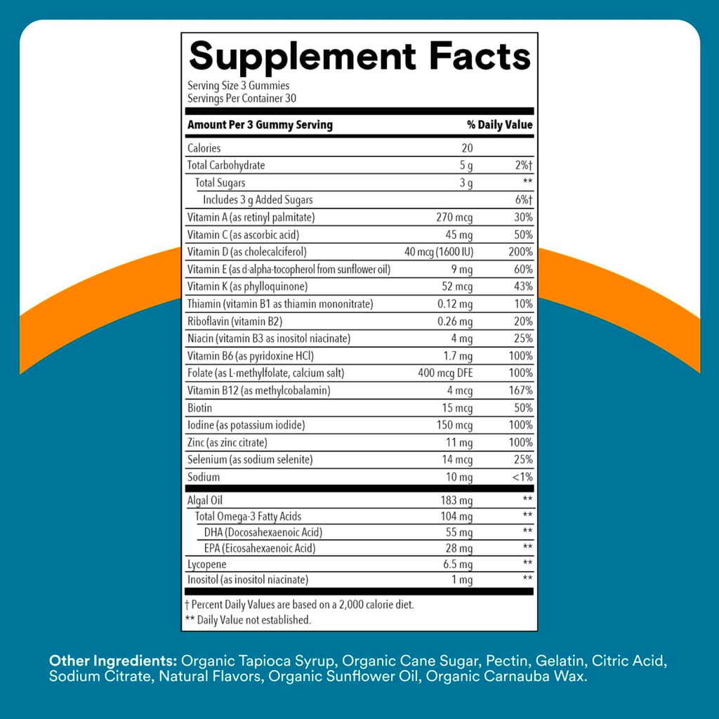 SmartyPants Men's Vitamin Gummies for Daily Wellness

