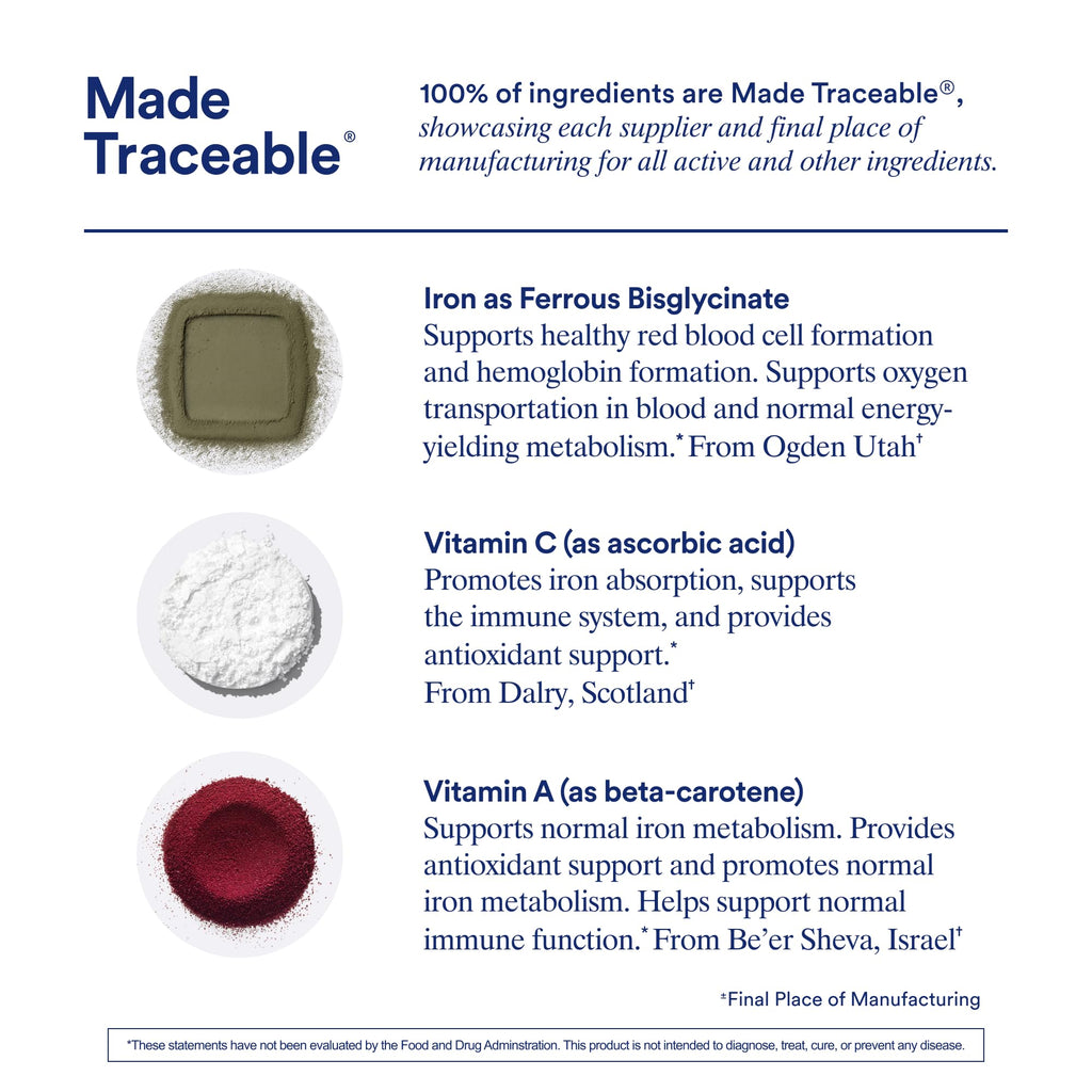 Ritual Iron Bisglycinate Supplement

