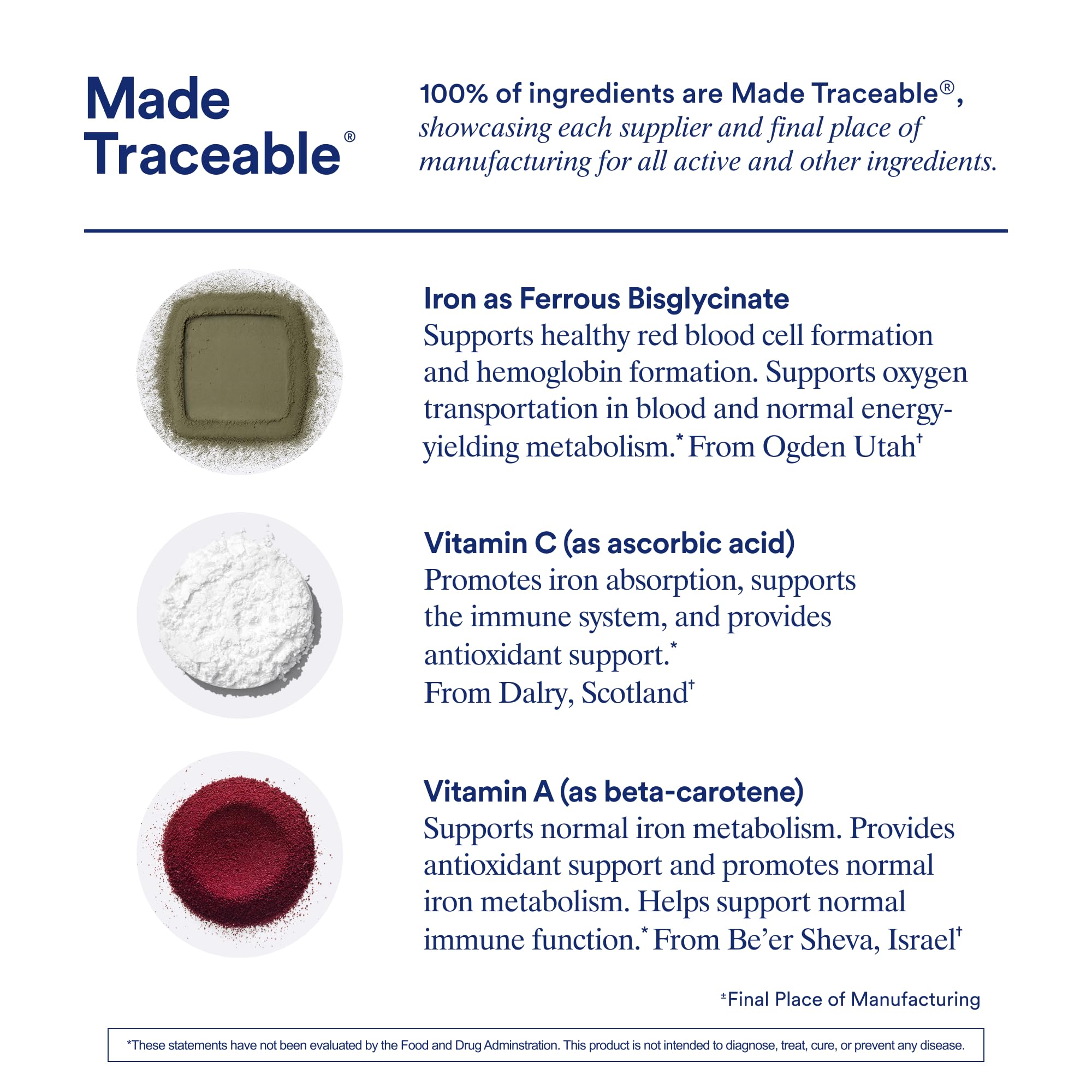 Ritual Iron Bisglycinate Supplement


