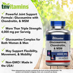 tnvitamins Glucosamine Chondroitin MSM Capsules

