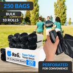 Reli. Heavy-Duty Trash Bags | Durable Cleanup

