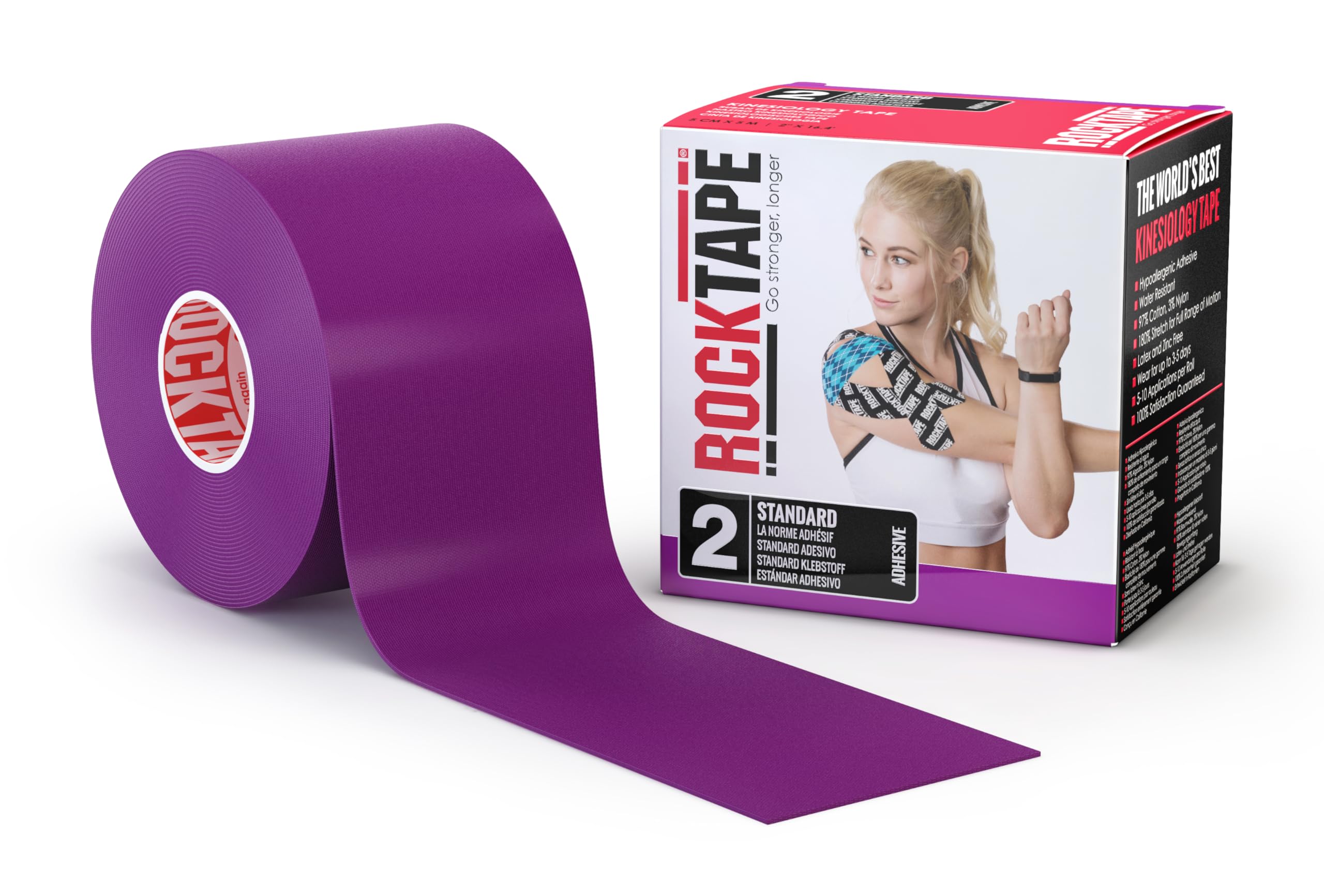 RockTape Kinesiology Tape for Muscle Recovery