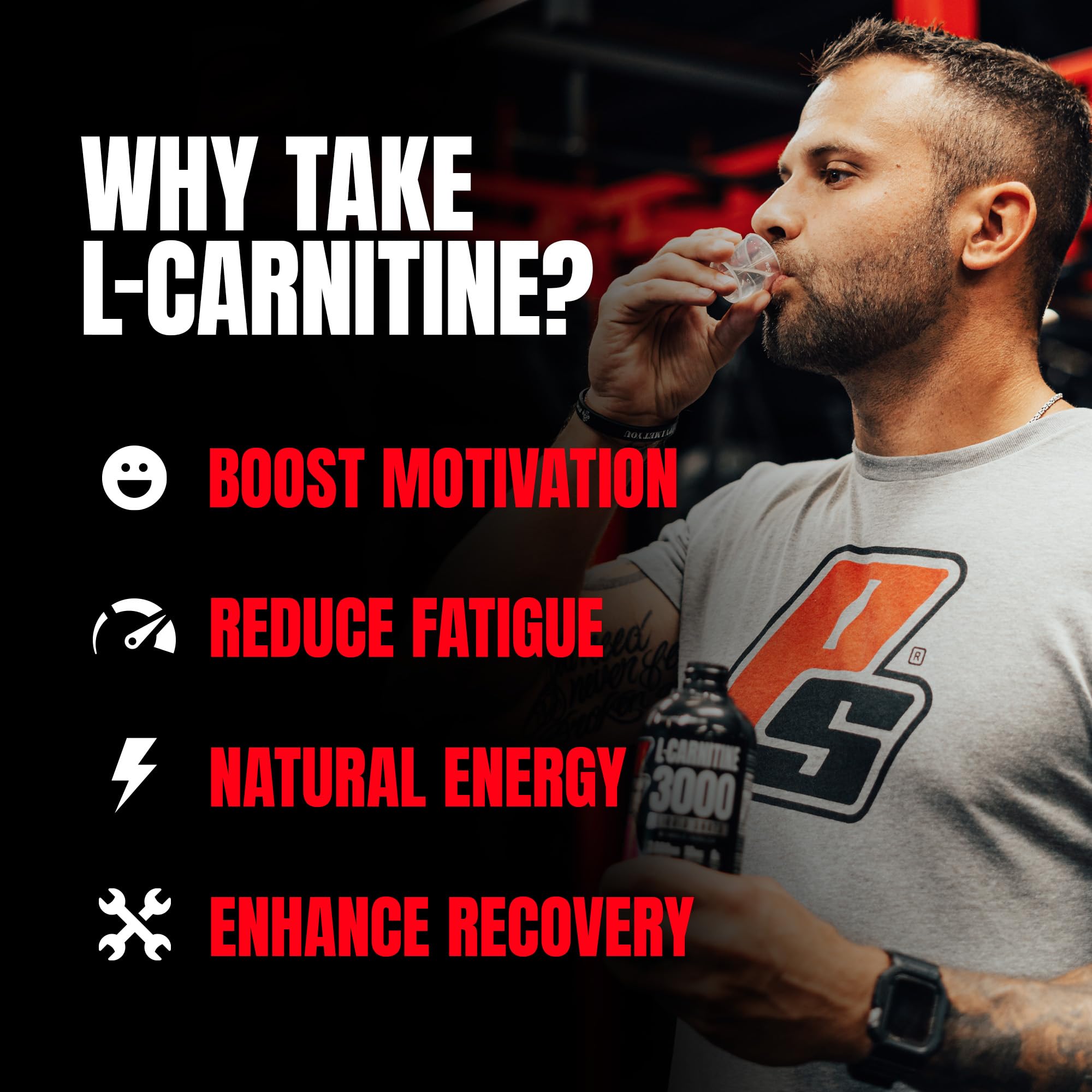ProSupps L-Carnitine Liquid Shot for Energy & Recovery

