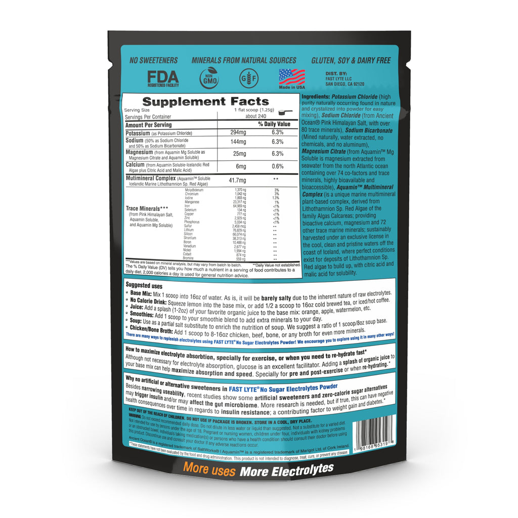 FAST LYTE Electrolyte Powder for Hydration


