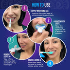 GuruNanda Teeth Whitening Kit with LED Light

