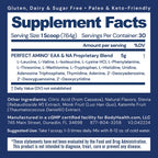 BodyHealth PerfectAmino Powder - BCAA & EAA for Muscle Recovery

