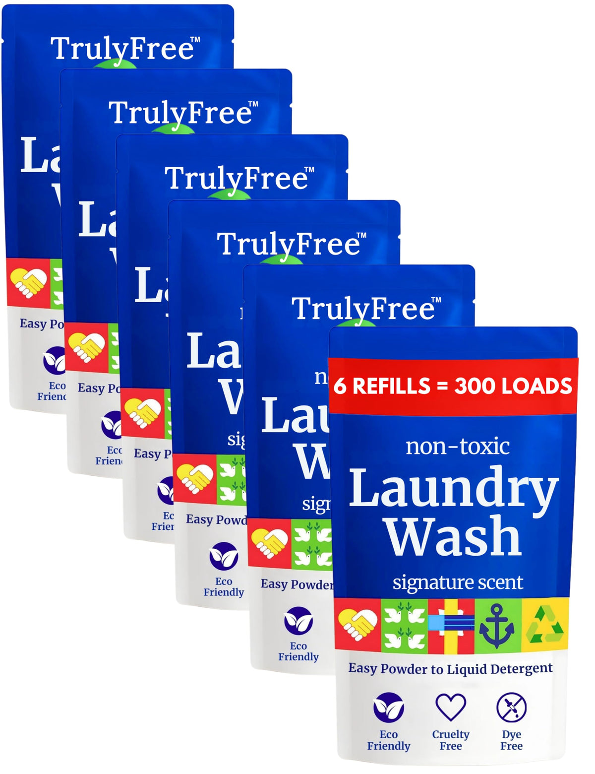 Truly Free Natural Laundry Detergent - Sensitive Skin Safe