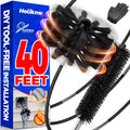 Holikme Dryer Vent Cleaner Kit with 40 ft Drill Attachment