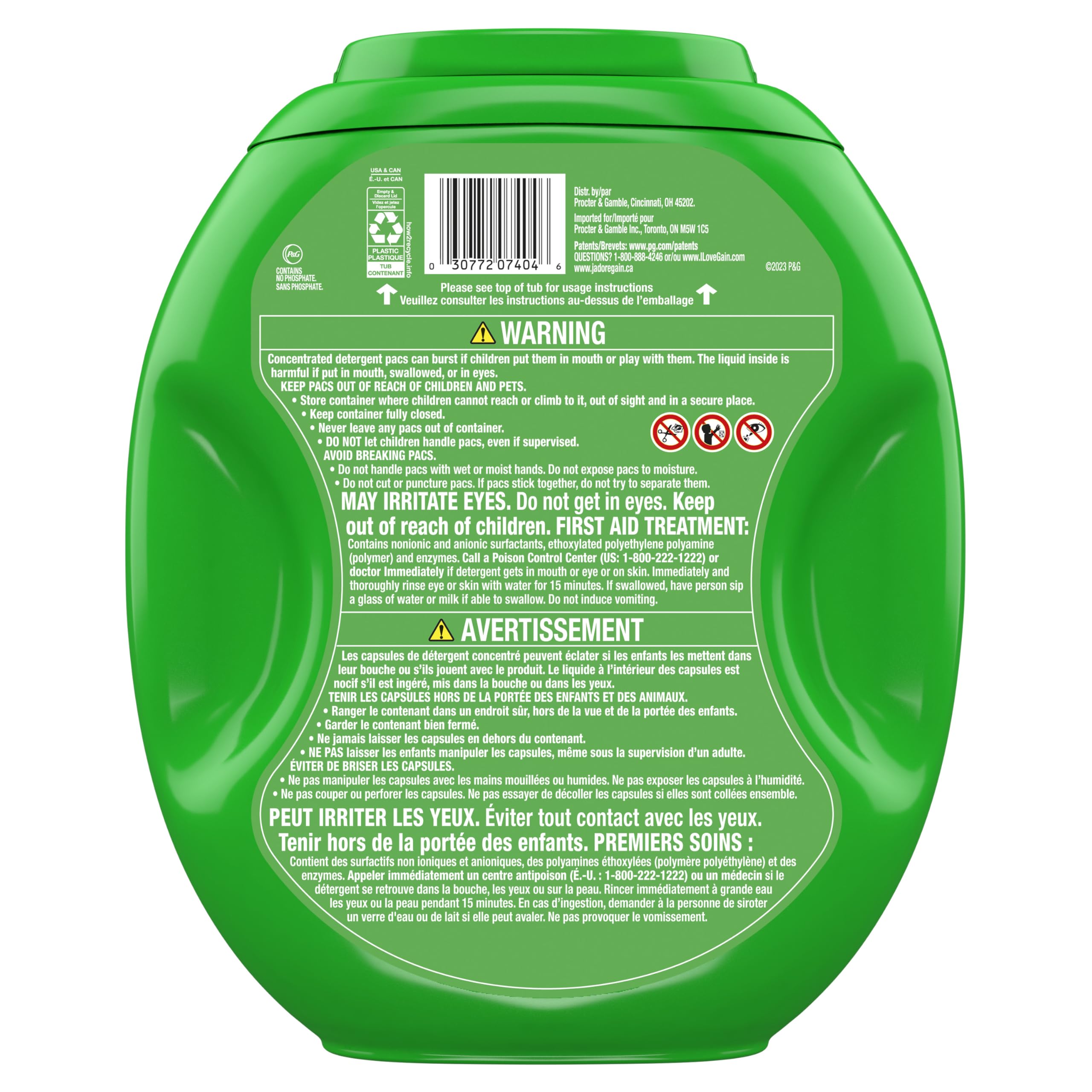 Gain Flings Waterfall Delight Laundry Pods 4-in-1

