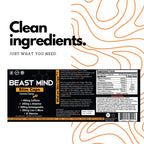 Beast Mind Extreme Energy Pills Pre-Workout Supplement

