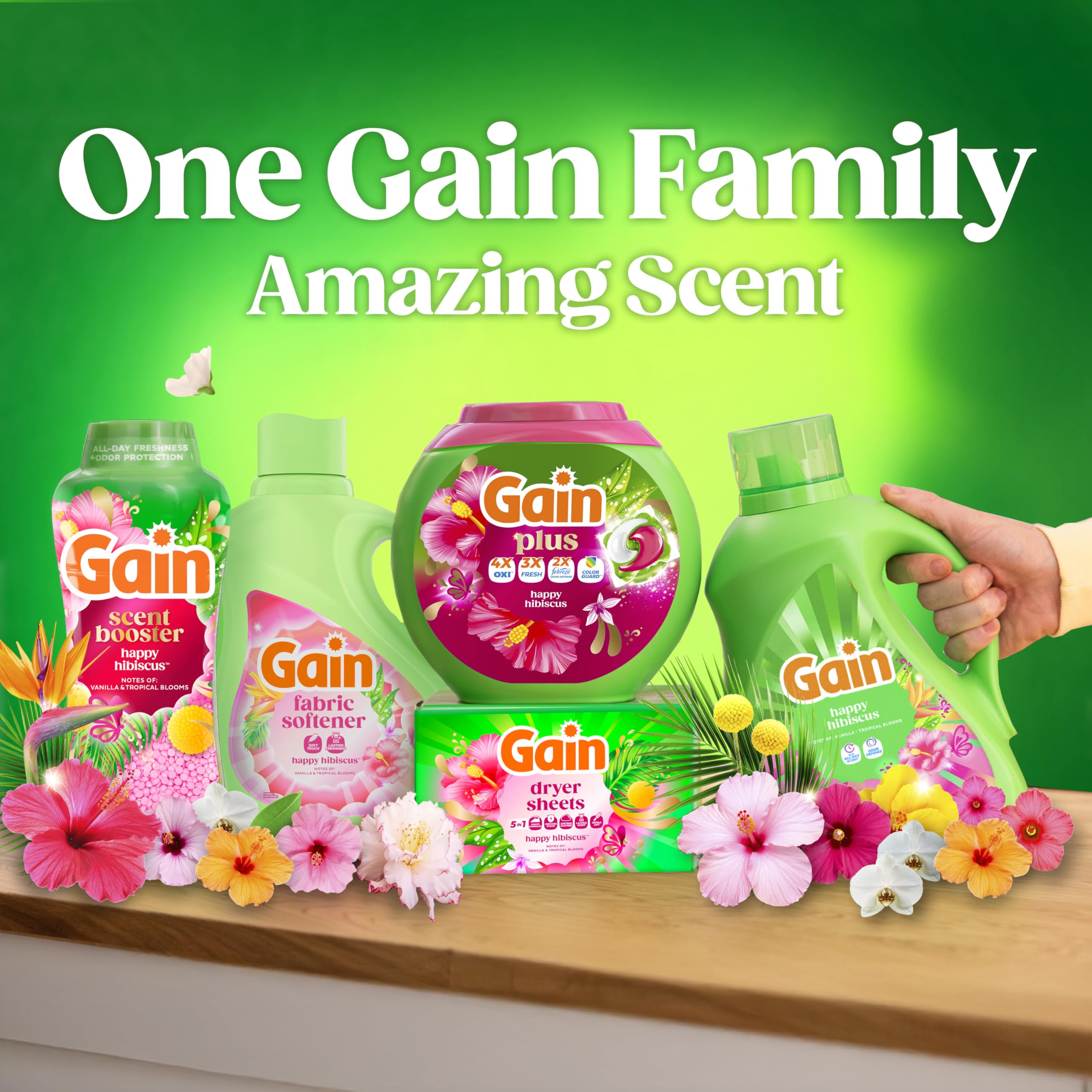 Gain Plus Flings Pods | All-in-One Laundry Detergent

