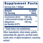 CoQ10 with d-Limonene by Life Extension – Heart Health

