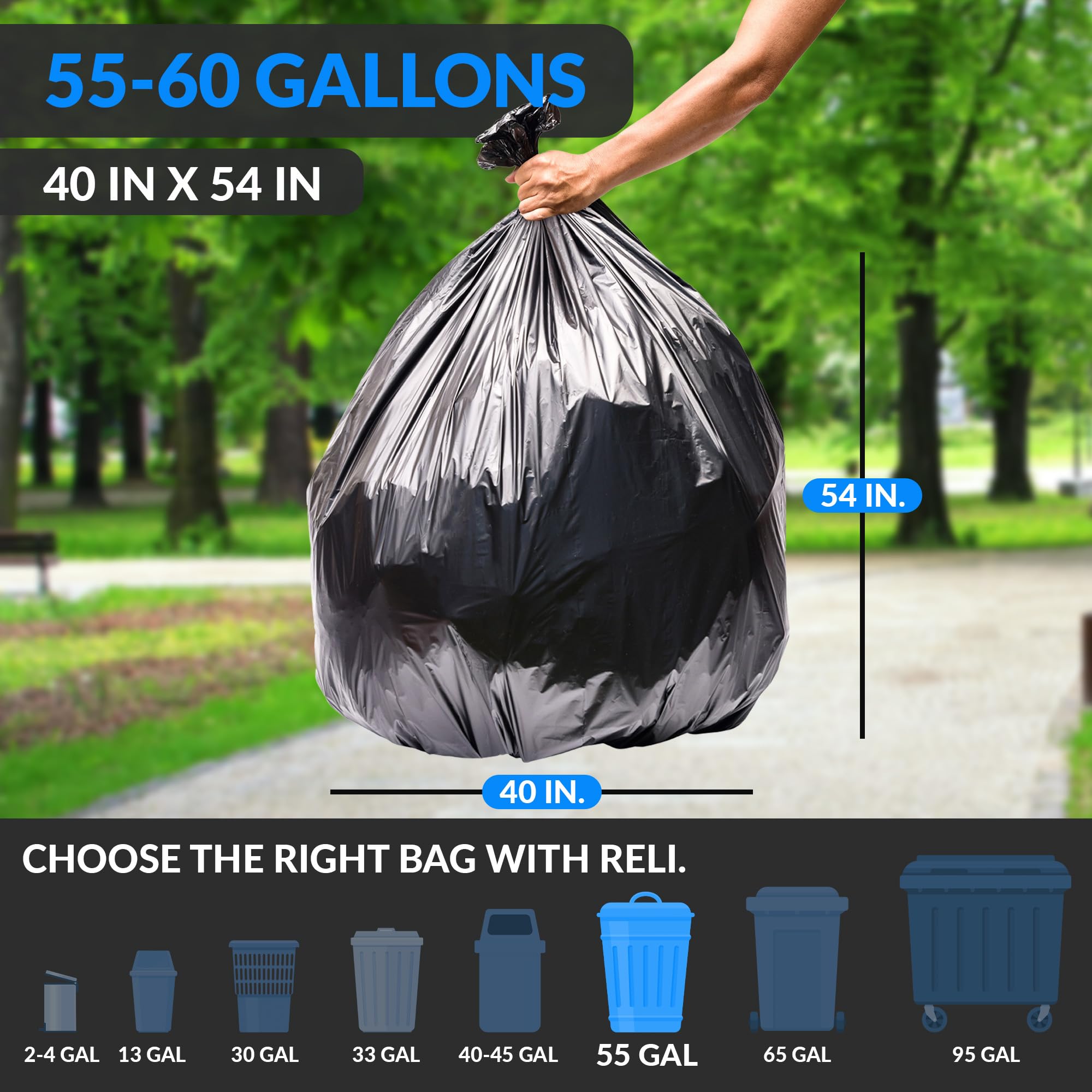 Trash Bags for Waste Disposal | Reliable Cleanup

