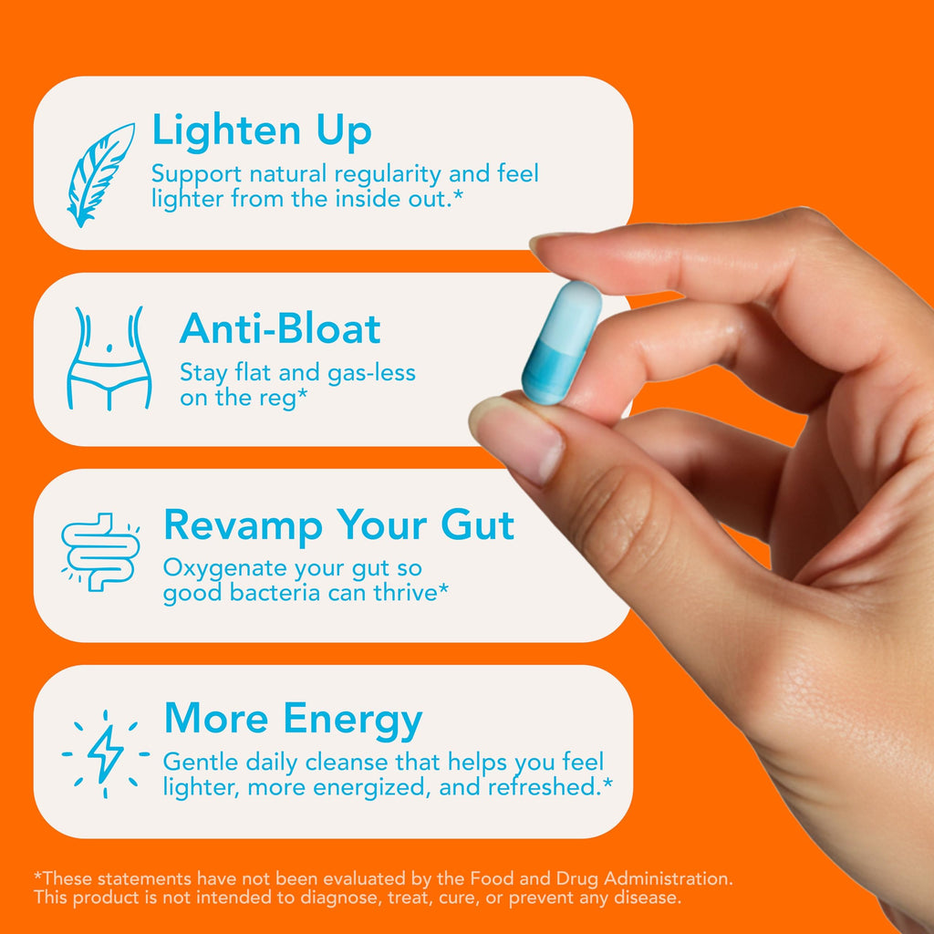 Gut Health Supplement by Let Loose Oxygen-Enhanced Blend

