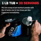 Jocko Fuel Pre Workout Powder - Sugar-Free Nootropic Energy

