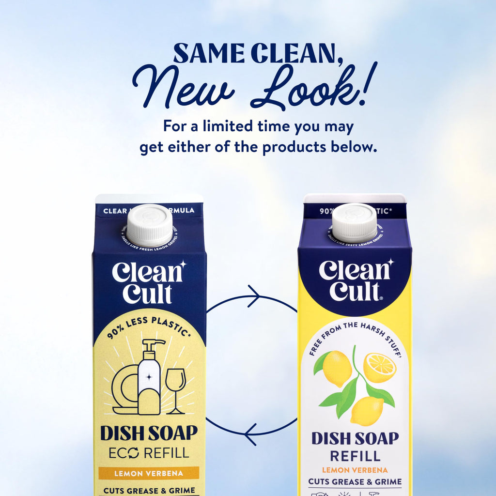 Cleancult Dish Soap Refills - Plant Based Cleaning

