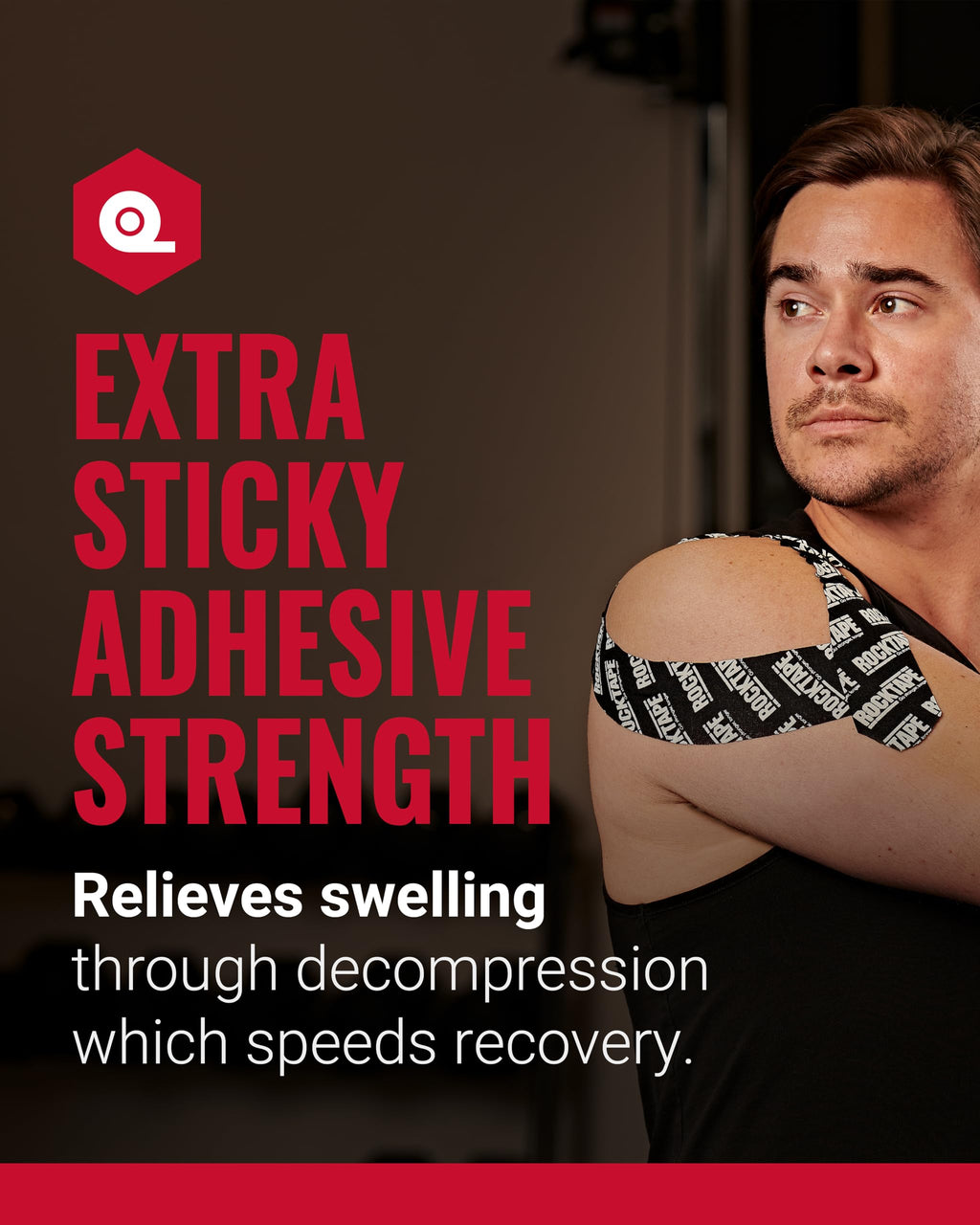 RockTape Kinesiology Tape for Muscle Recovery

