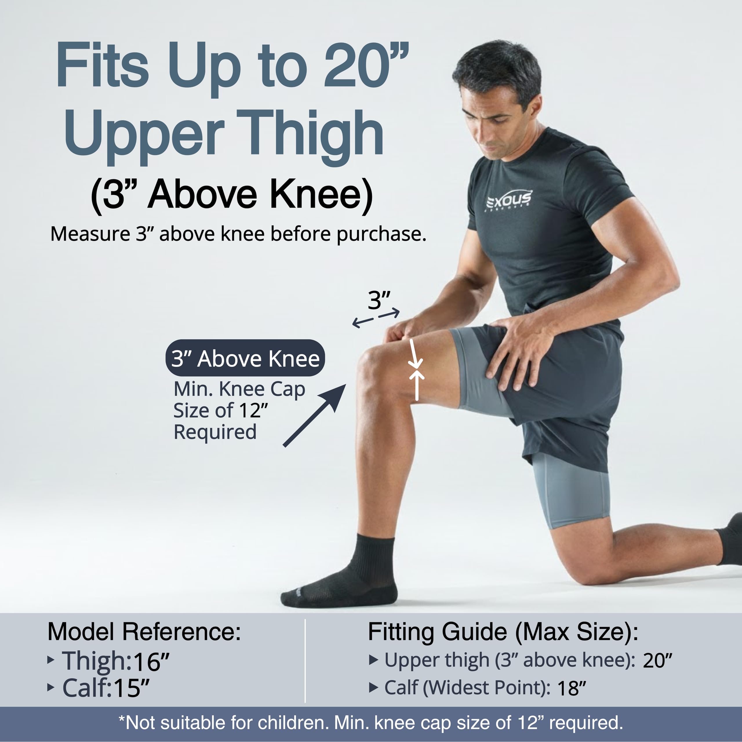 Knee Brace with Wraparound Support and Stabilizers

