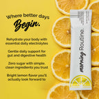 Morning Routine Electrolyte Powder | Lemon ACV Sea Salt

