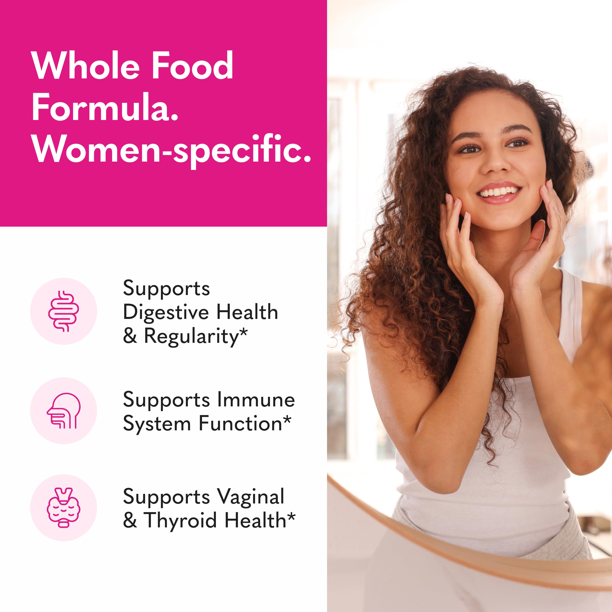 Garden of Life Raw Probiotics Women – Immune & Digestive Support

