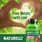 NATURELO Whole Food Multivitamin for Women 50+ Iron Free


