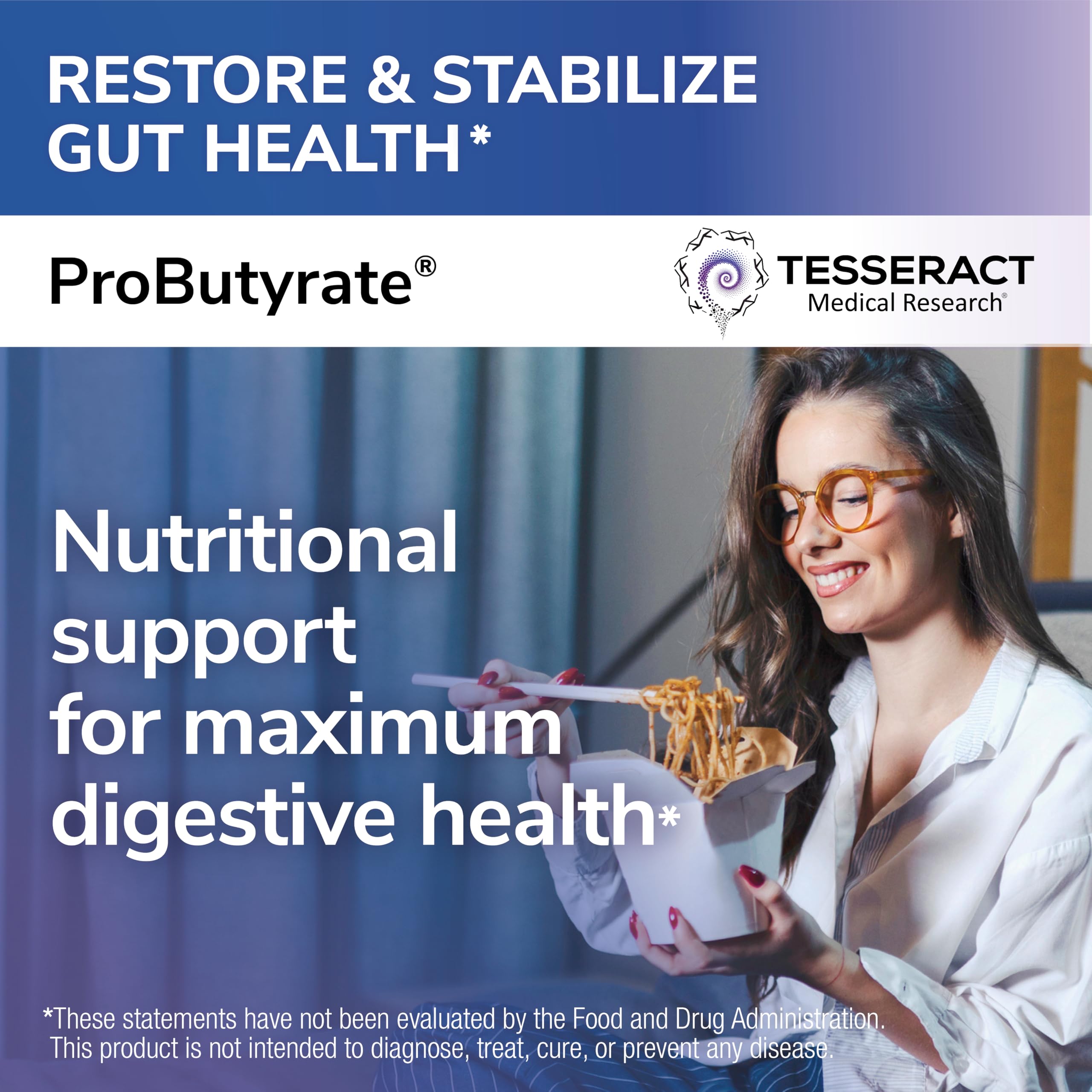 Tesseract ProButyrate Gut Health Supplement

