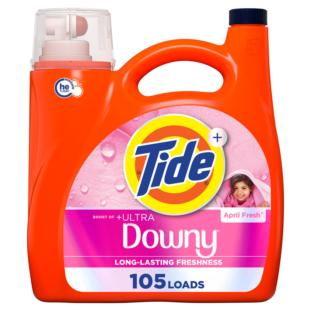 Tide Plus Downy Liquid Detergent April Fresh Scent

