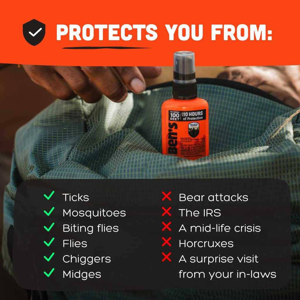 Ben's Tick & Insect Repellent Pump Spray - DEET

