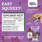 Milk Thistle Liquid Drops – Wild & Organic Liver Support

