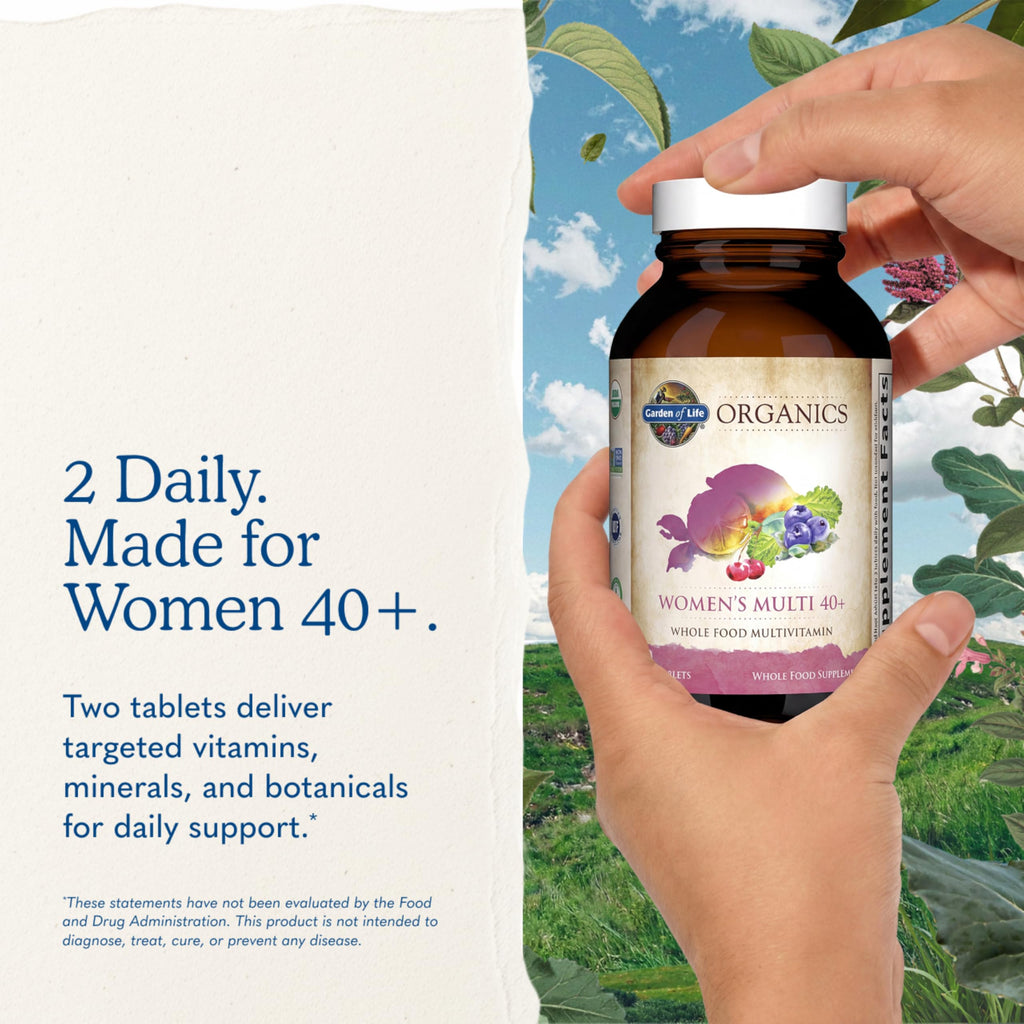 Garden of Life Organic Women's Multivitamin | Energy Support

