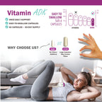 NatureGenX ADK Vitamin Supplement for Bone Health

