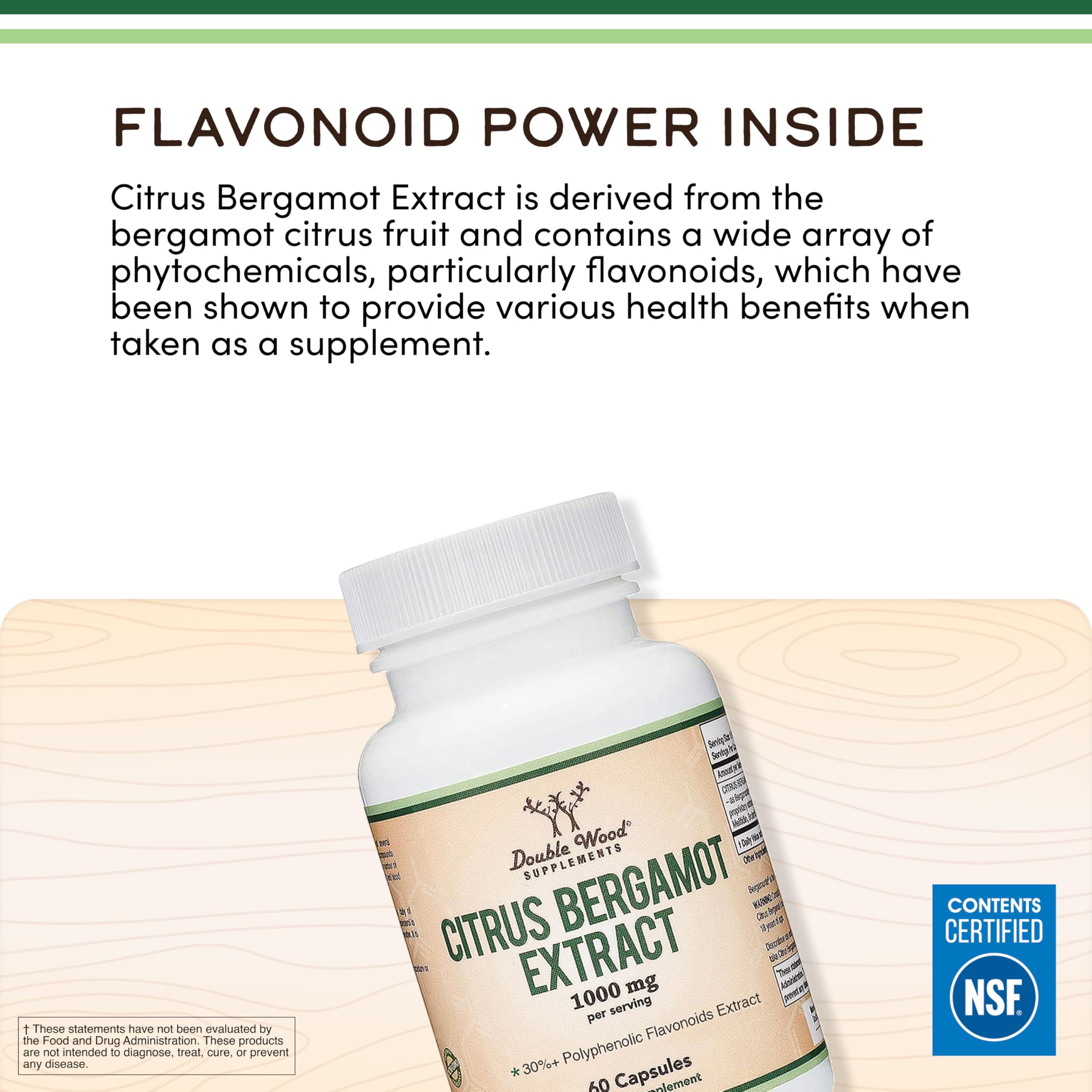 Citrus Bergamot Supplement by Double Wood

