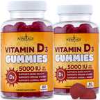 New Age Vitamin D3 Gummies 5000 IU Immune Support

