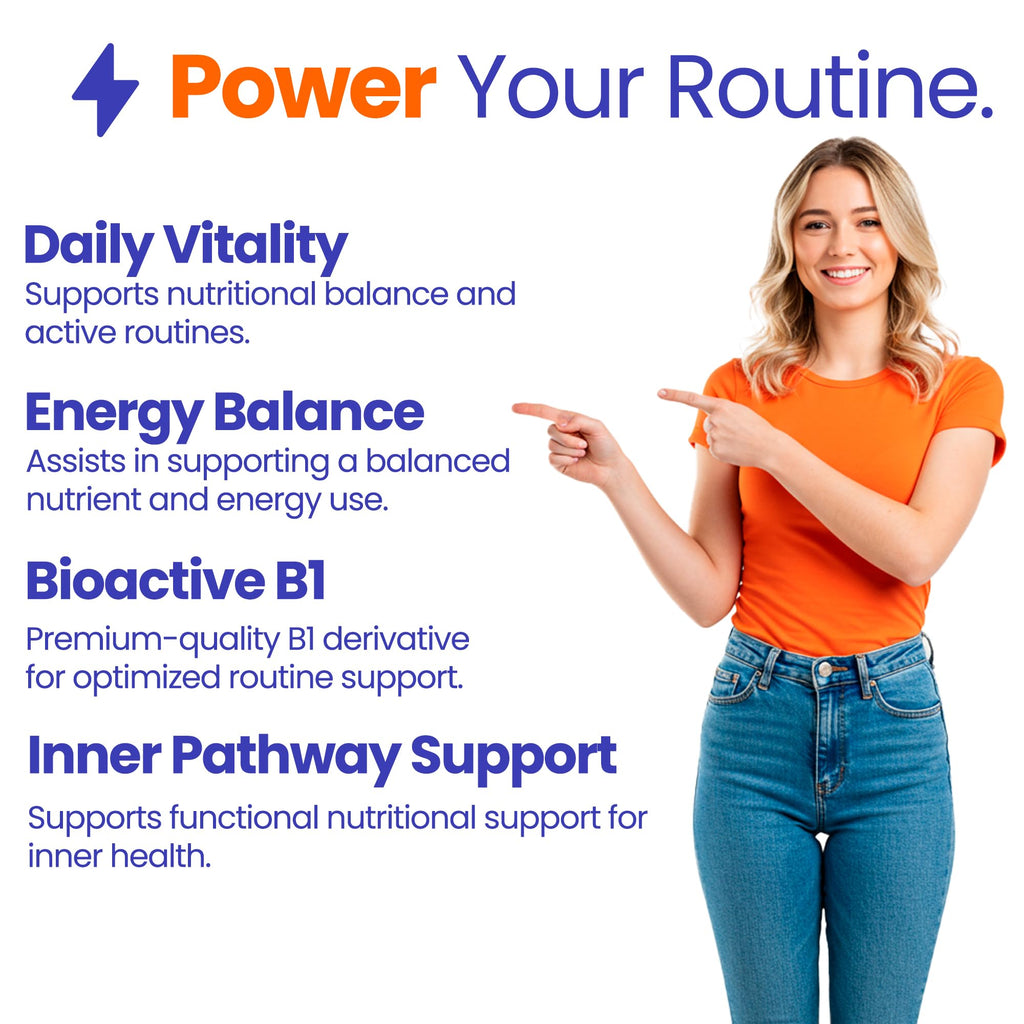 Healthfare Benfotiamine Supplement | Enhanced Absorption

