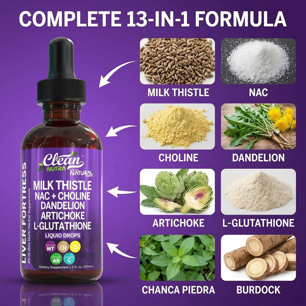 Liver Support Liquid Drops by Clean Nutraceuticals


