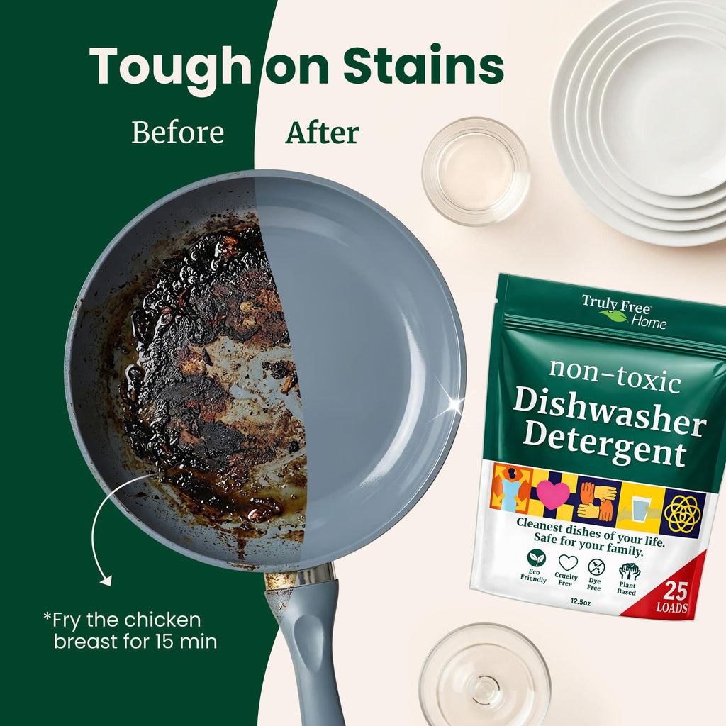 Truly Free Dishwasher Detergent Powder | Plant-Based

