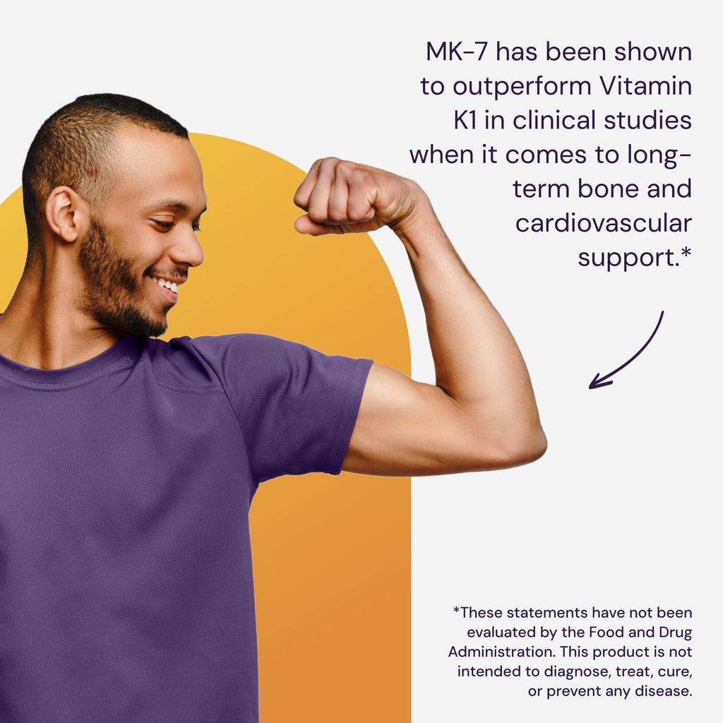 Healthy Origins Vitamin K2 MK-7 for Bone and Heart Health

