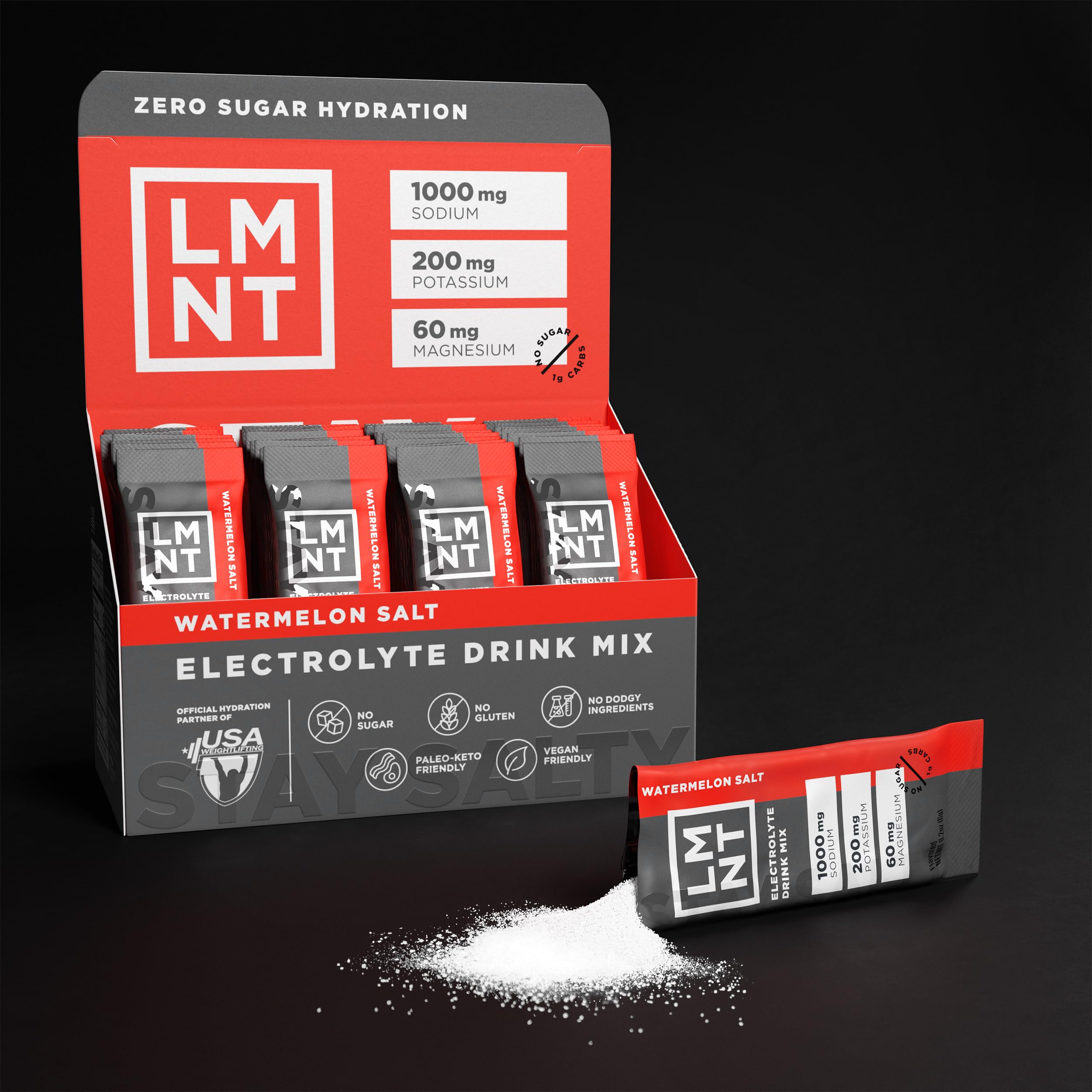 LMNT Zero Sugar Electrolyte Drink Mix


