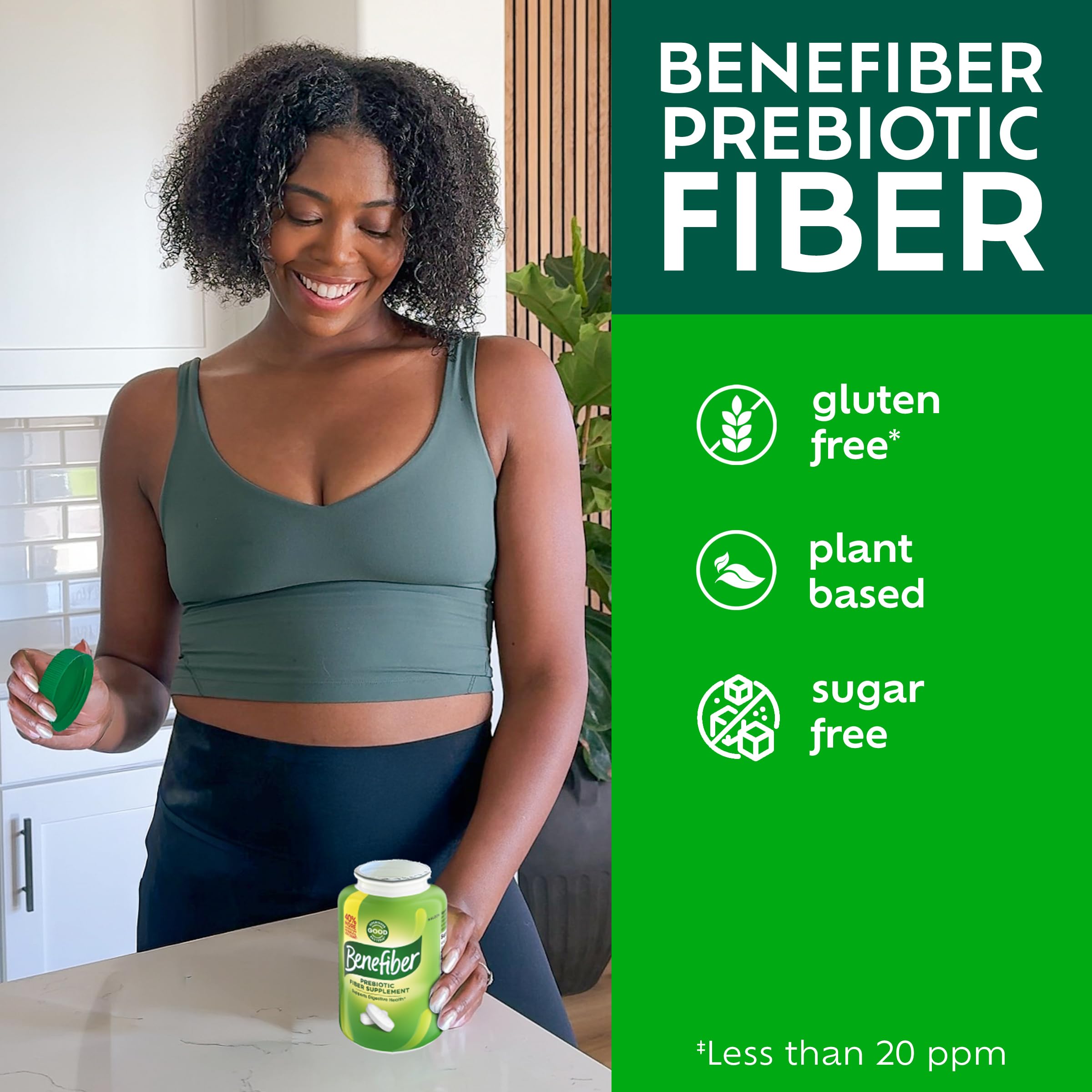Benefiber Prebiotic GLP-1 Fiber Caplets | Digestive Support

